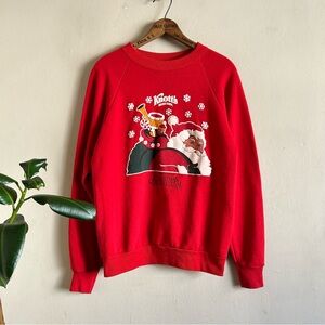1988 Knott's Berry Farm Christmas Sweatshirt